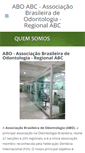 Mobile Screenshot of aboabc.com.br
